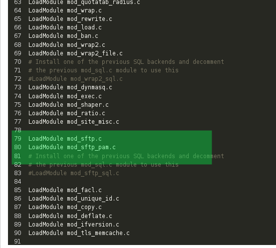 Virtualmin ile SFTP Kullanımı