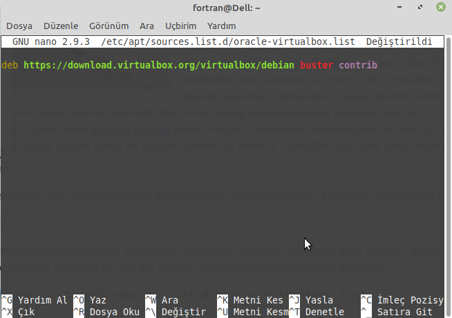 Debian 10 Buster?a VirtualBox 6.0.10 Nasıl Yüklenir?