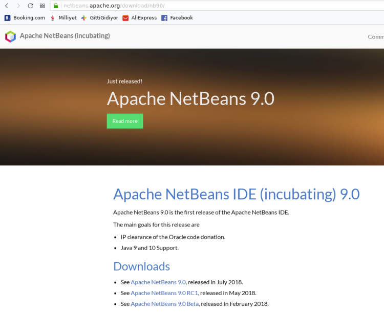 Netbeans 9.0