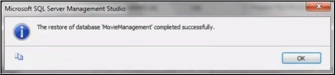 SQL Server'da Veritabanını .Bak Dosyasından Adım Adım Nasıl Geri Yüklenir
