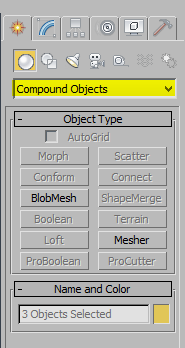 3D Max Boolean Kullanımı