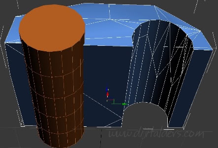 3D Max Boolean Kullanımı