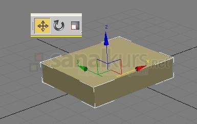 3D Max'te Clone (Kopyalama), Instance ve Referance İşlemleri