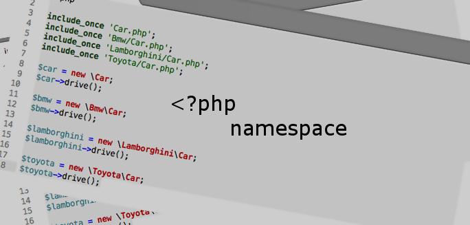 PHP?de namespace kullanımı