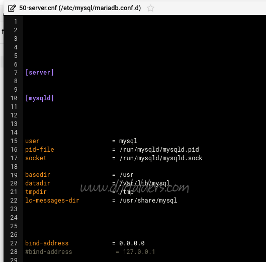 Mysql Serveri localhost Dışındaki Bağlantılara Açmak