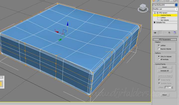 3D Max ile Minder Yapımı