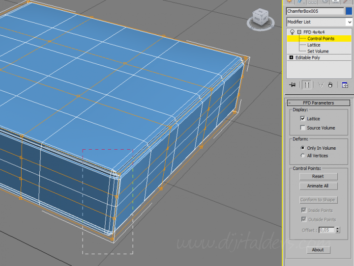 3D Max ile Minder Yapımı