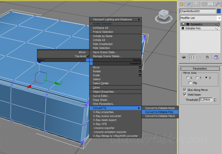 3D Max ile Minder Yapımı