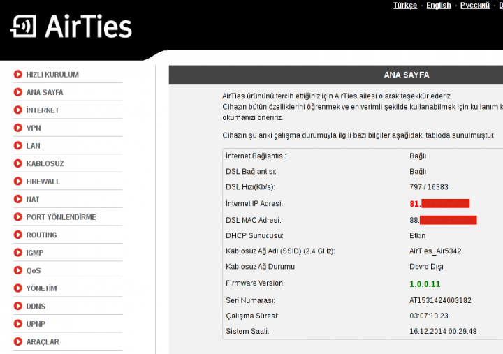 Evden Bir ADSL Hat Yardımı İle Web Yayını