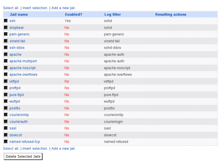 Webmin'e Fail2ban Eklentisini Kurmak