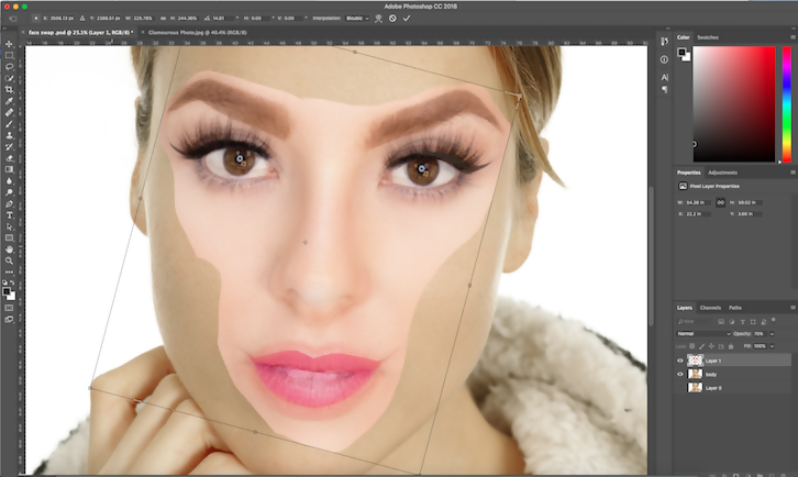 How to Swap Faces in Photoshop