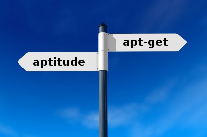 apt-get, apt ve aptitude