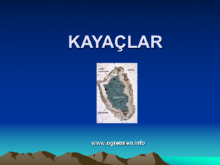 Kayaç nedir