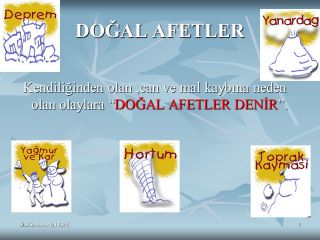 Doğal Afetler