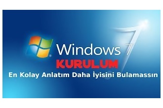 Windows 7 Kurulumu
